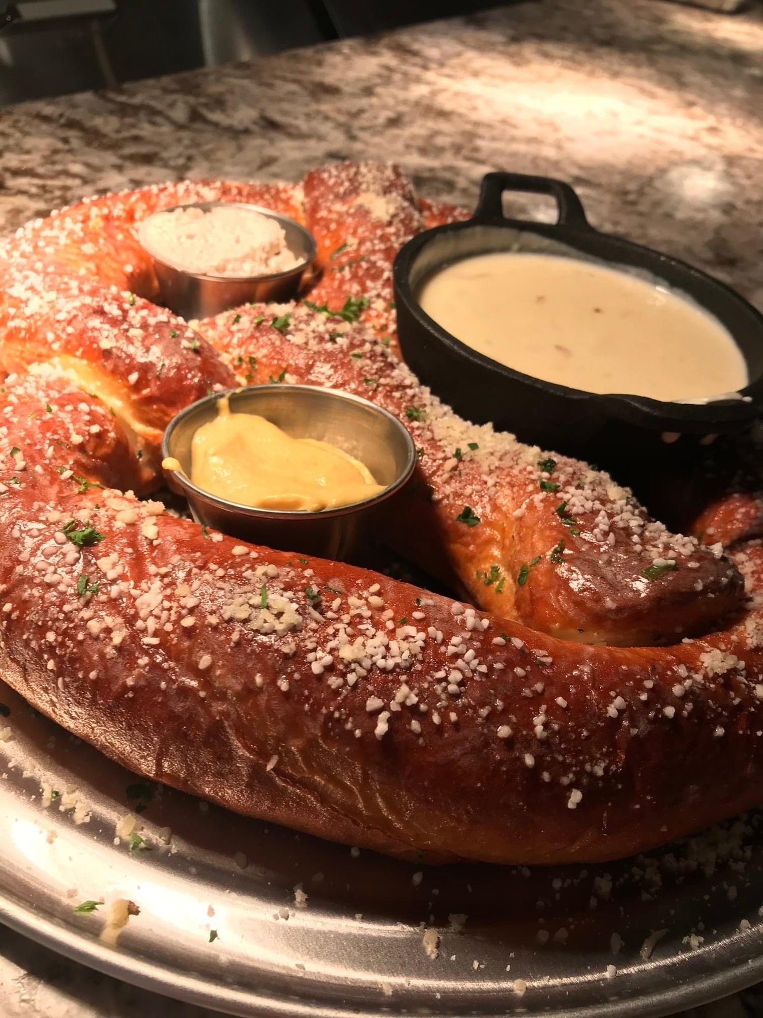 Big Pretzel at Duke's